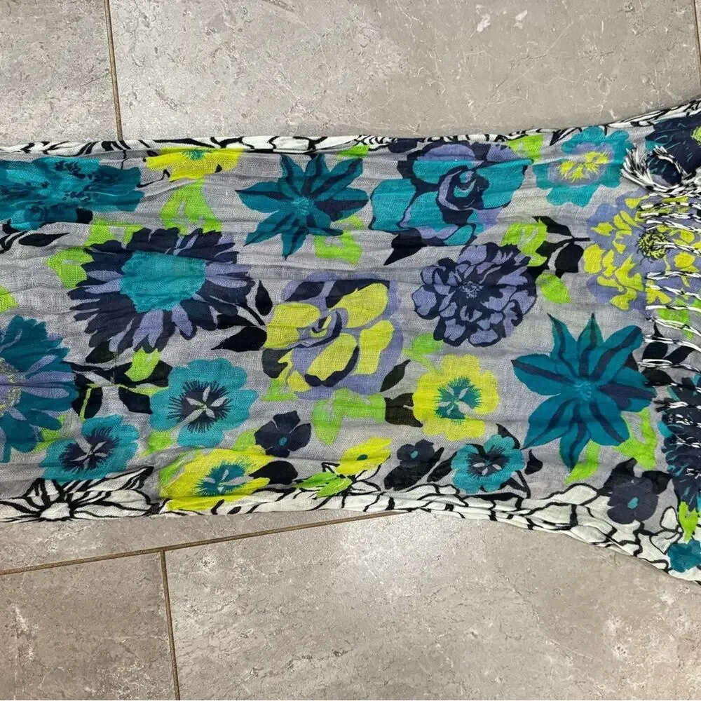 Halogen Floral Multicolor Scarf